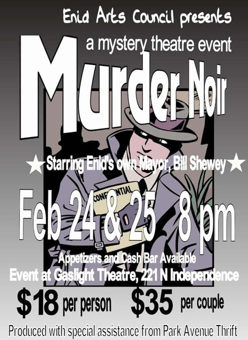 Flyer for the 2012 Murder Noire event